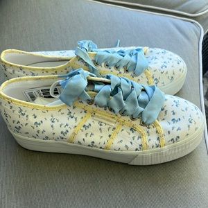 Love Shack Fancy Superga platform